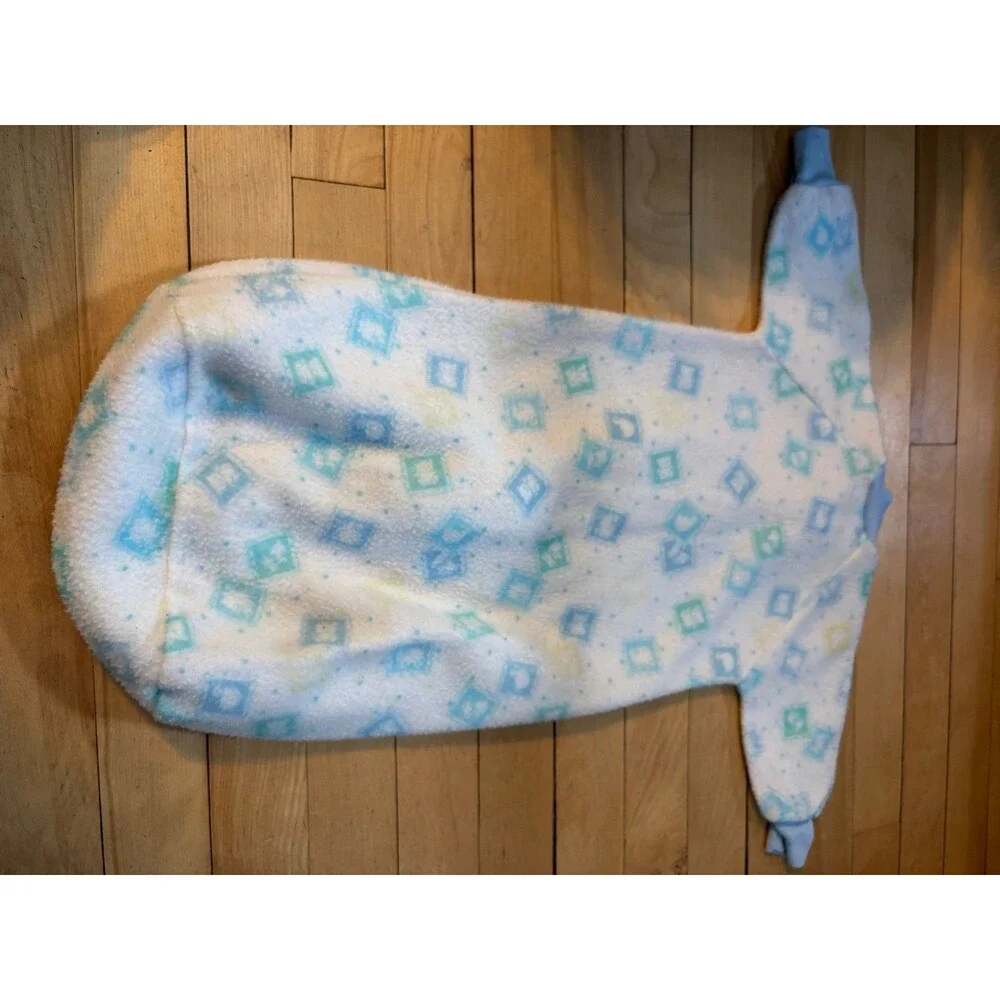 Carter’s vintage sleep sack fleece animals bear sheep bird